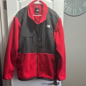 The North Face Men's Bold Red and Black Performance Jacket